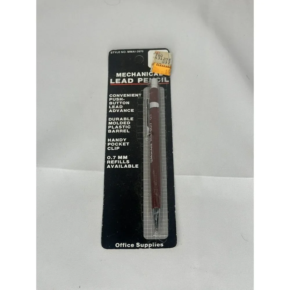 Monami Mechanical Pencil New In The Package Vintage